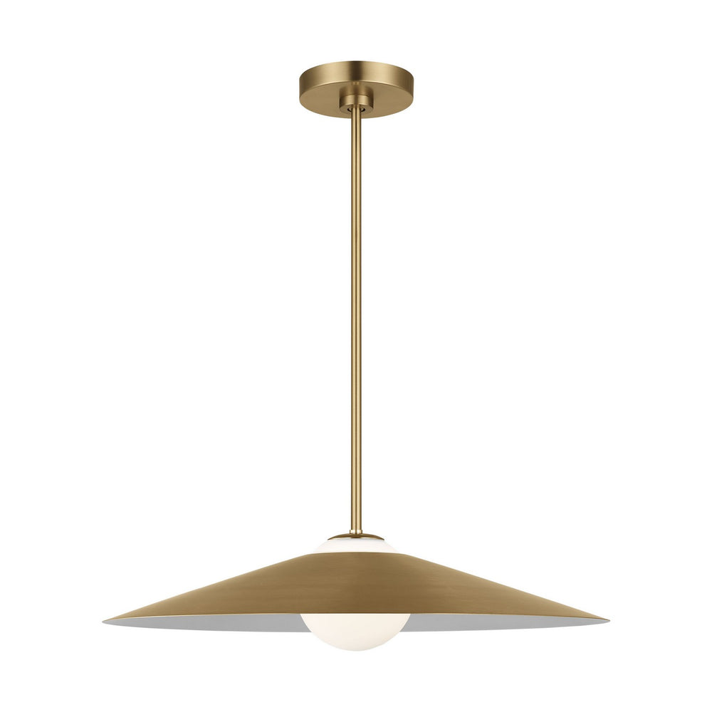 Visual Comfort Studio Canada - One Light Pendant - Astra - Satin Brass- Union Lighting Luminaires Decor