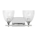 Visual Comfort Studio Canada - Two Light Vanity - Toffino - Chrome- Union Lighting Luminaires Decor