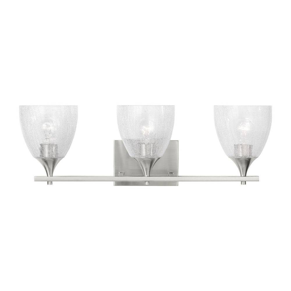 Visual Comfort Studio Canada - Three Light Vanity - Toffino - Brushed Nickel- Union Lighting Luminaires Decor