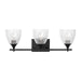 Visual Comfort Studio Canada - Three Light Vanity - Toffino - Midnight Black- Union Lighting Luminaires Decor