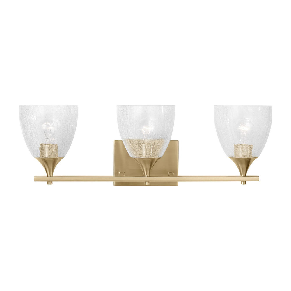 Visual Comfort Studio Canada - Three Light Vanity - Toffino - Satin Brass- Union Lighting Luminaires Decor