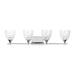 Visual Comfort Studio Canada - Four Light Vanity - Toffino - Chrome- Union Lighting Luminaires Decor