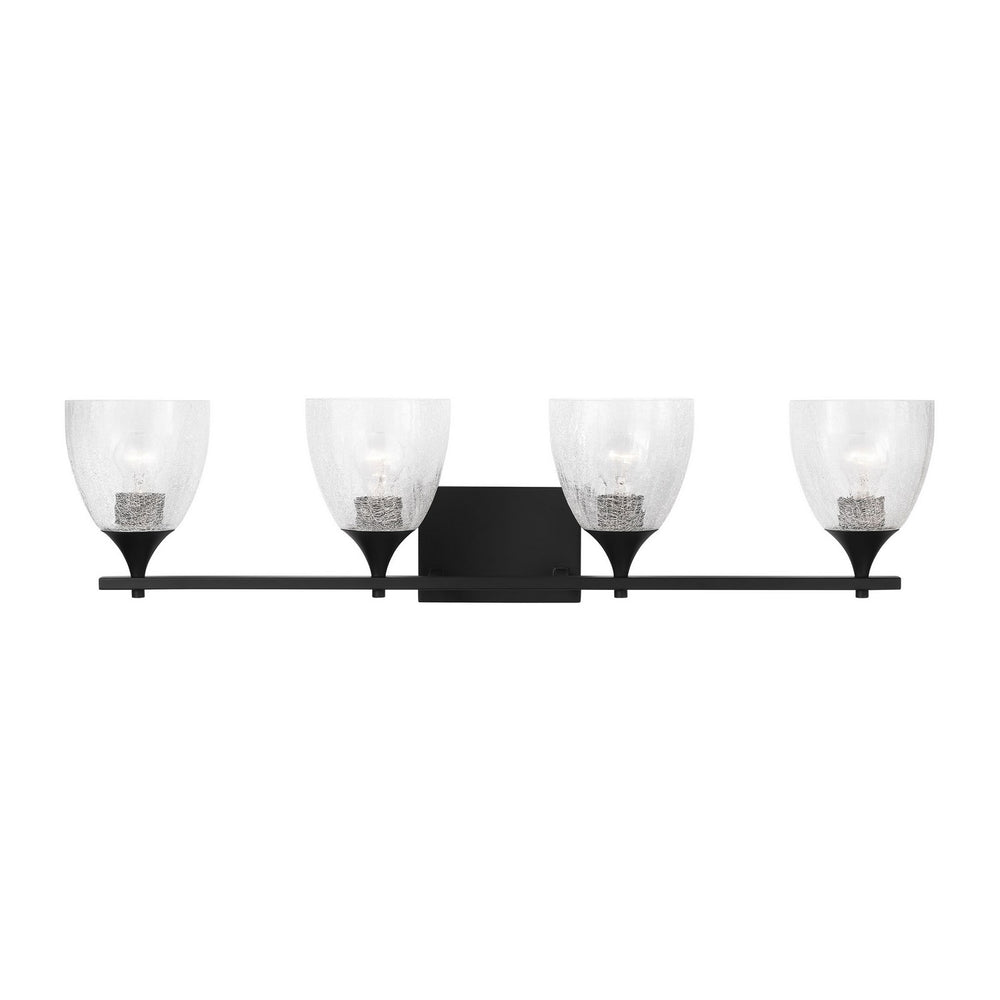 Visual Comfort Studio Canada - Four Light Vanity - Toffino - Midnight Black- Union Lighting Luminaires Decor