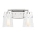 Visual Comfort Studio Canada - Two Light Vanity - Crofton - Chrome- Union Lighting Luminaires Decor