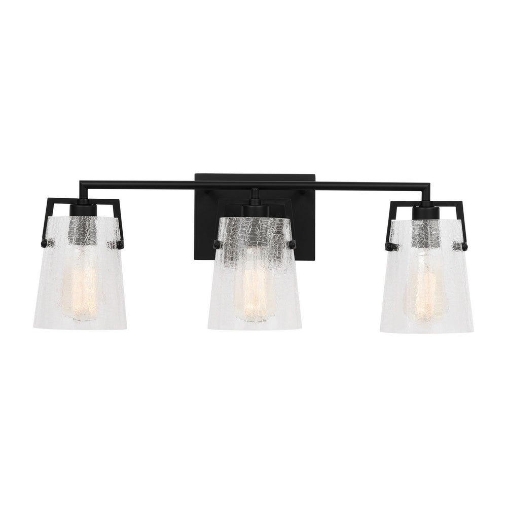 Visual Comfort Studio Canada - Three Light Vanity - Crofton - Midnight Black- Union Lighting Luminaires Decor