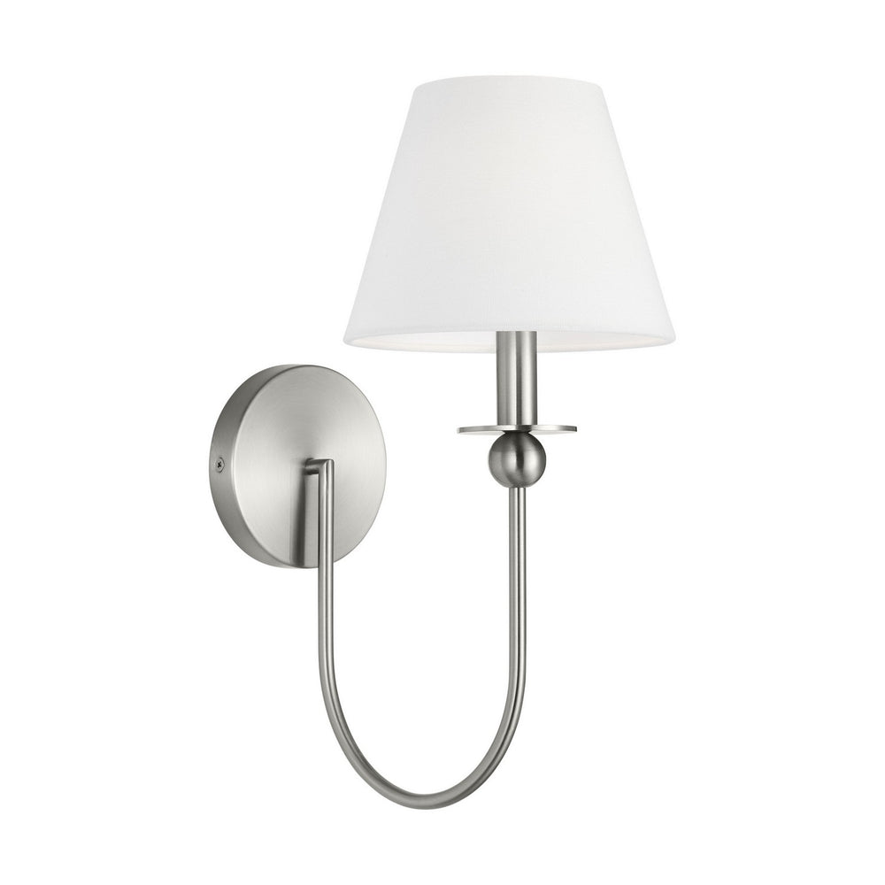 Visual Comfort Studio Canada - One Light Wall Sconce - Elsay - Brushed Nickel- Union Lighting Luminaires Decor