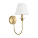 Visual Comfort Studio Canada - One Light Wall Sconce - Elsay - Satin Brass- Union Lighting Luminaires Decor