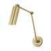 Visual Comfort Studio Canada - One Light Wall Sconce - Frasar - Satin Brass- Union Lighting Luminaires Decor
