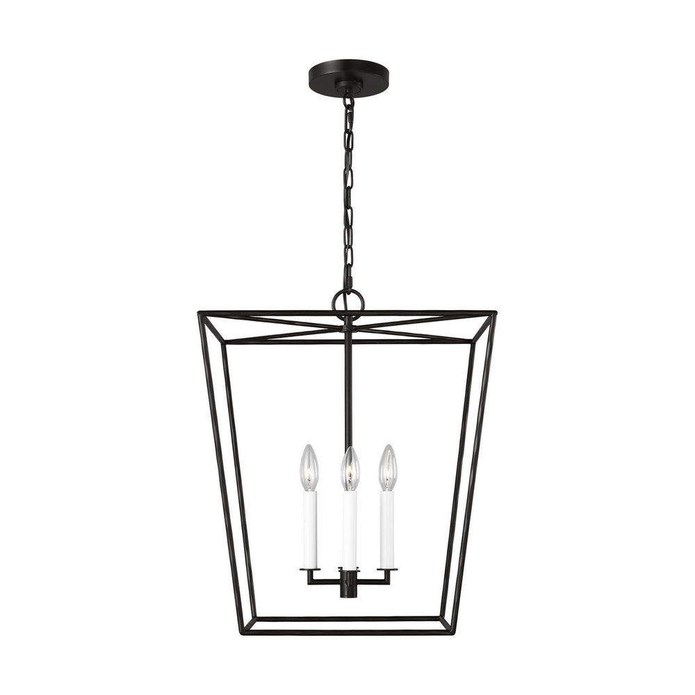 Visual Comfort Studio Canada - Four Light Lantern - Viota - Aged Iron- Union Lighting Luminaires Decor