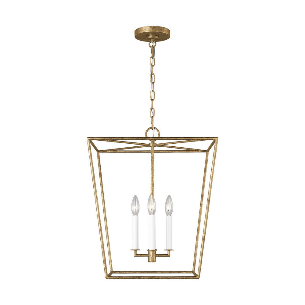 Visual Comfort Studio Canada - Four Light Lantern - Viota - Casted Gild- Union Lighting Luminaires Decor