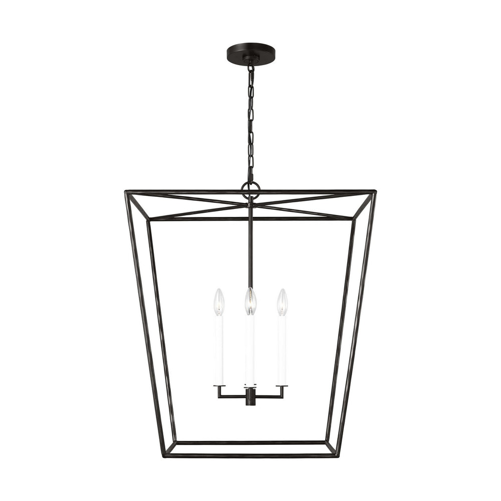 Visual Comfort Studio Canada - Four Light Lantern - Viota - Aged Iron- Union Lighting Luminaires Decor