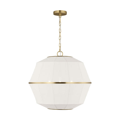 Visual Comfort Studio Canada - Three Light Lantern - Hikari - Burnished Brass- Union Lighting Luminaires Decor