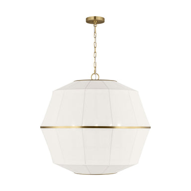 Visual Comfort Studio Canada - Five Light Lantern - Hikari - Burnished Brass- Union Lighting Luminaires Decor