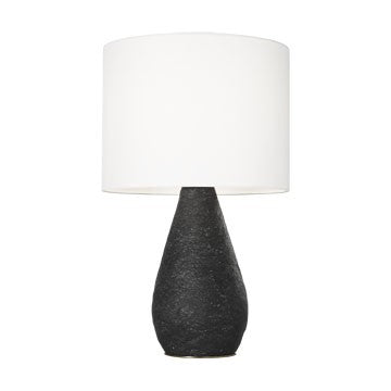 Visual Comfort Studio Canada - One Light Table Lamp - Breccia - Black Wash- Union Lighting Luminaires Decor