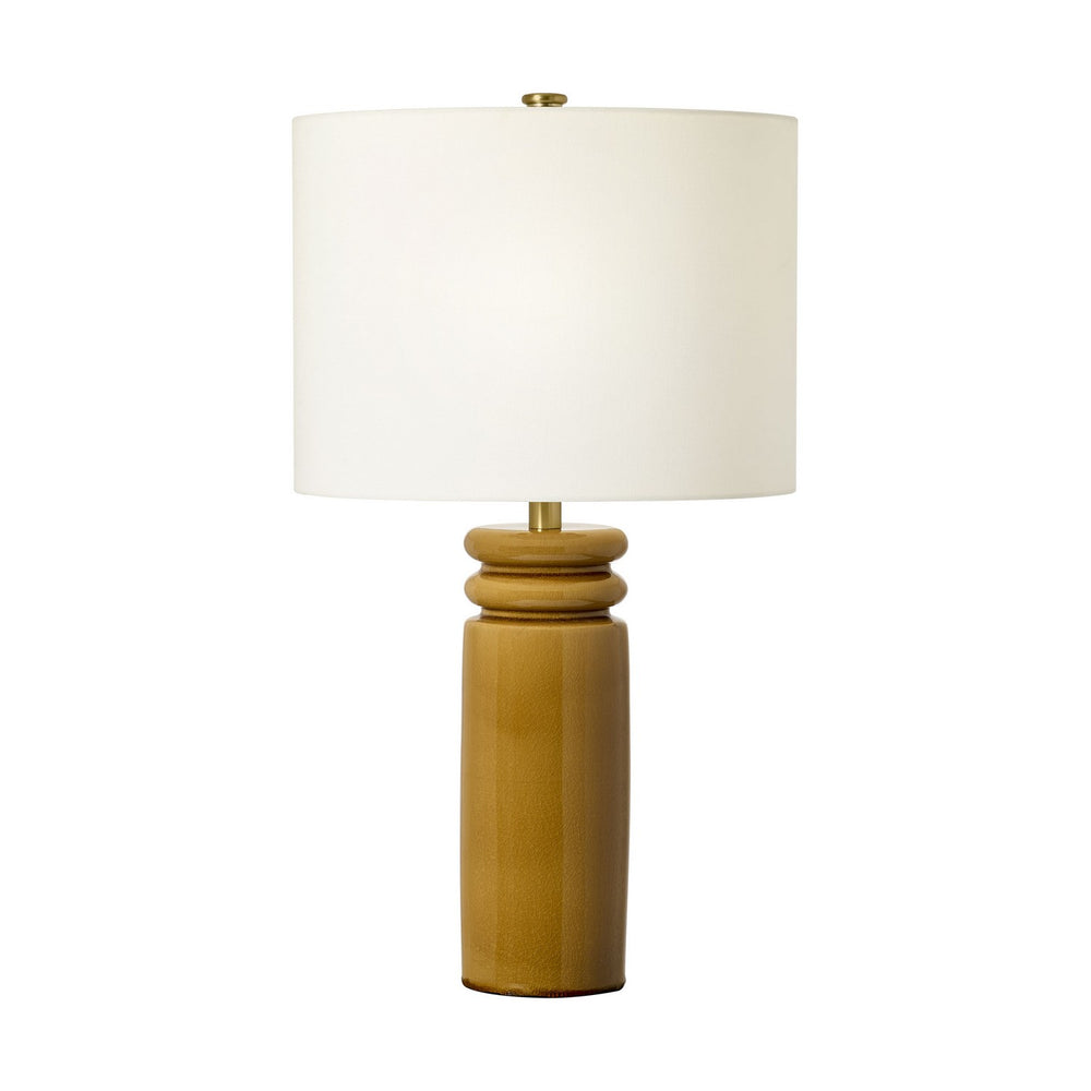 Visual Comfort Studio Canada - One Light Table Lamp - Feikudo - Cracked Honey- Union Lighting Luminaires Decor
