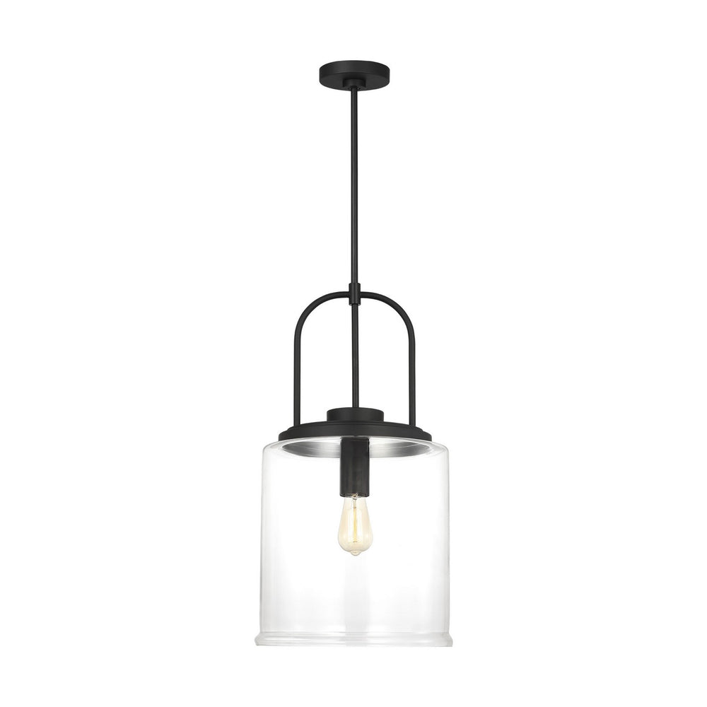 Visual Comfort Studio Canada - One Light Pendant - Anders - Midnight Black- Union Lighting Luminaires Decor
