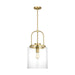 Visual Comfort Studio Canada - One Light Pendant - Anders - Satin Brass- Union Lighting Luminaires Decor