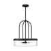 Visual Comfort Studio Canada - Four Light Pendant - Anders - Midnight Black- Union Lighting Luminaires Decor