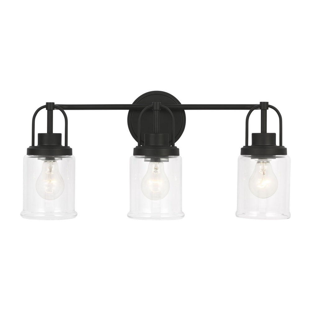 Visual Comfort Studio Canada - Three Light Vanity - Anders - Midnight Black- Union Lighting Luminaires Decor