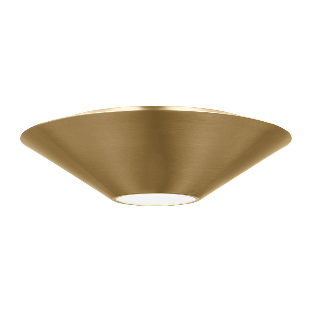 Visual Comfort Studio Canada - LED Flush Mount and Sconce - Echo - Burnished Brass- Union Lighting Luminaires Decor