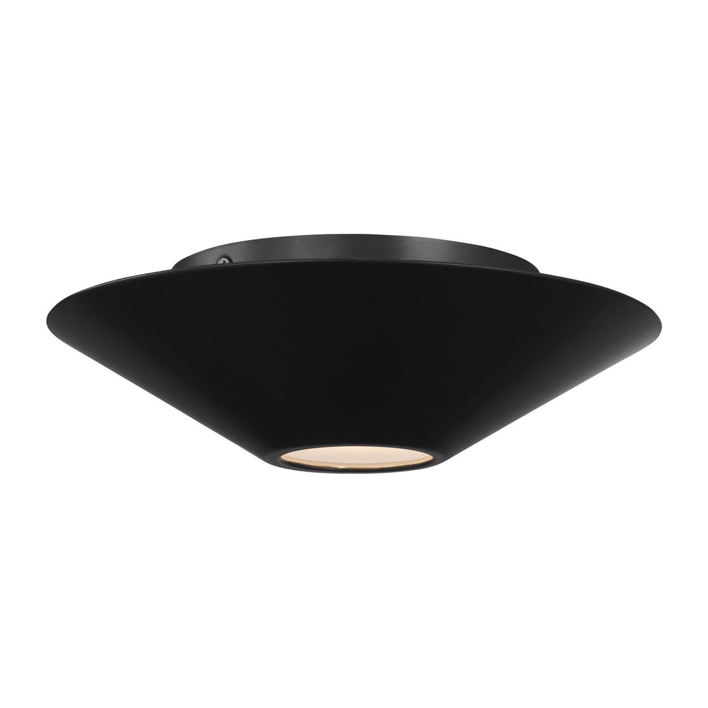 Visual Comfort Studio Canada - LED Flush Mount and Sconce - Echo - Midnight Black- Union Lighting Luminaires Decor