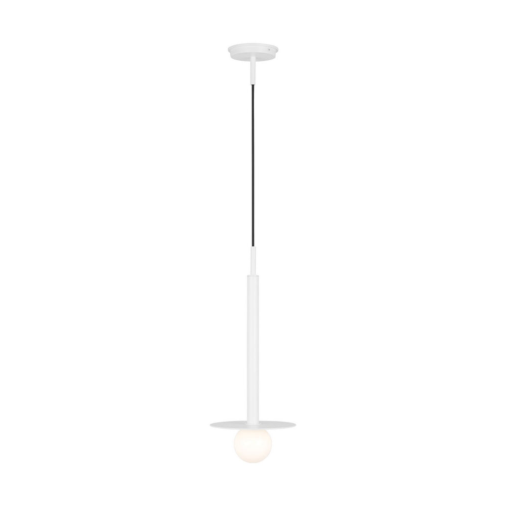 Visual Comfort Studio Canada - One Light Pendant - Nodes - Matte White- Union Lighting Luminaires Decor