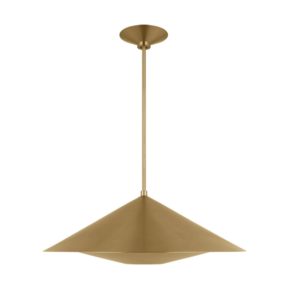 Visual Comfort Studio Canada - One Light Pendant - Echo - Burnished Brass- Union Lighting Luminaires Decor