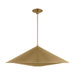 Visual Comfort Studio Canada - One Light Pendant - Echo - Burnished Brass- Union Lighting Luminaires Decor