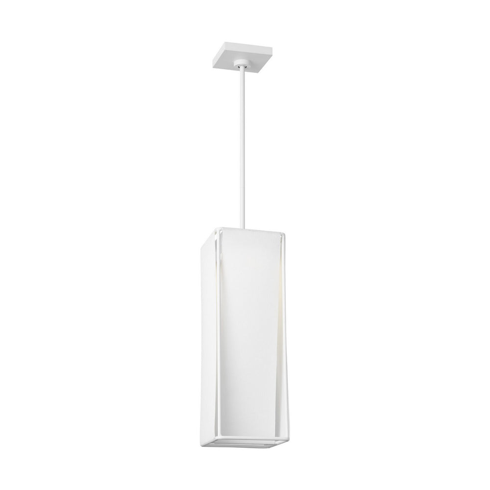 Visual Comfort Studio Canada - LED Pendant - Velero - Soft Linen- Union Lighting Luminaires Decor