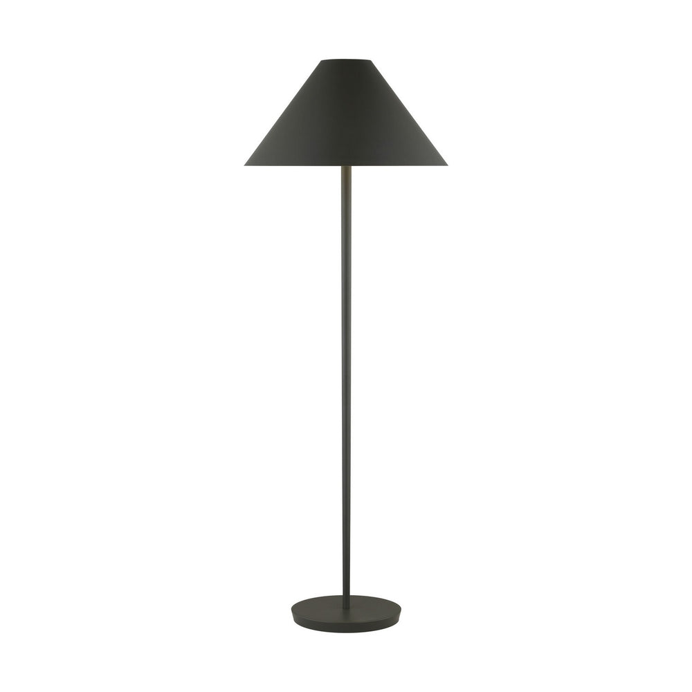 Visual Comfort Studio Canada - One Light Floor Lamp - Contra - Matte Charcoal Black- Union Lighting Luminaires Decor