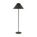 Visual Comfort Studio Canada - One Light Floor Lamp - Contra - Matte Charcoal Black- Union Lighting Luminaires Decor