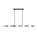 Visual Comfort Studio Canada - Nine Light Linear Chandelier - Altair - Aged Iron- Union Lighting Luminaires Decor
