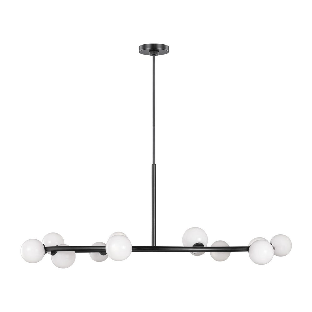 Visual Comfort Studio Canada - 12 Light Chandelier - Altair - Aged Iron- Union Lighting Luminaires Decor