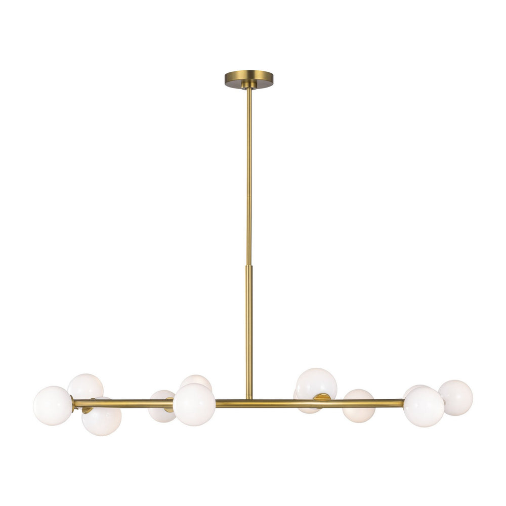 Visual Comfort Studio Canada - 12 Light Chandelier - Altair - Burnished Brass- Union Lighting Luminaires Decor