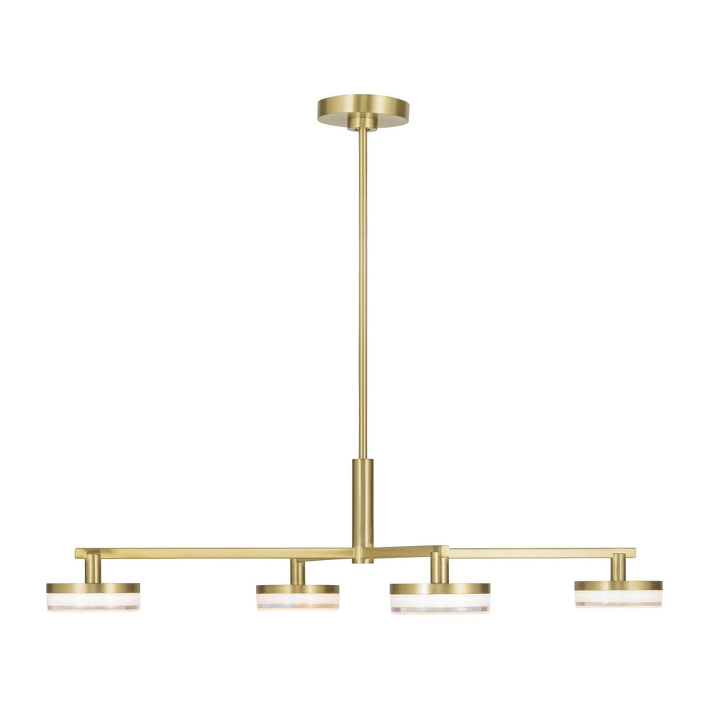 Visual Comfort Studio Canada - LED Chandelier - Khan - Burnished Brass- Union Lighting Luminaires Decor