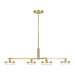 Visual Comfort Studio Canada - LED Chandelier - Khan - Burnished Brass- Union Lighting Luminaires Decor