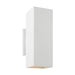 Visual Comfort Studio Canada - Two Light Wall Lantern - Pohl - Outdoor Textured White- Union Lighting Luminaires Decor