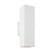 Visual Comfort Studio Canada - Two Light Wall Lantern - Pohl - Outdoor Textured White- Union Lighting Luminaires Decor