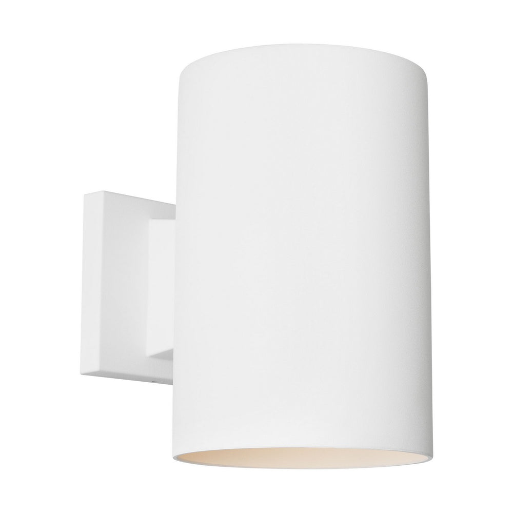 Visual Comfort Studio Canada - One Light Wall Lantern - Outdoor Cylinders - Outdoor Textured White- Union Lighting Luminaires Decor