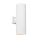 Visual Comfort Studio Canada - Two Light Wall Lantern - Outdoor Cylinders - Outdoor Textured White- Union Lighting Luminaires Decor