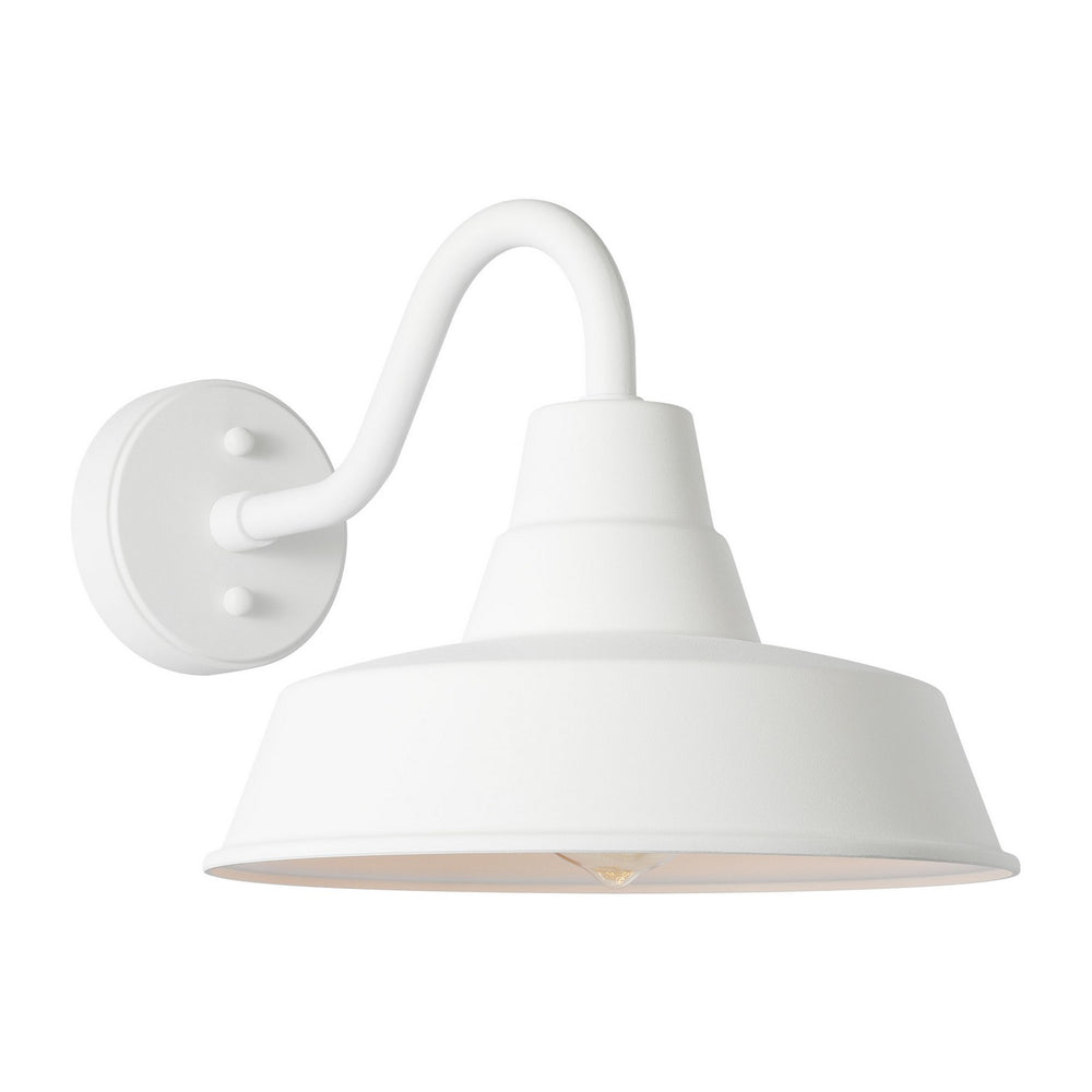 Visual Comfort Studio Canada - One Light Wall Lantern - Barn Light - Outdoor Textured White- Union Lighting Luminaires Decor