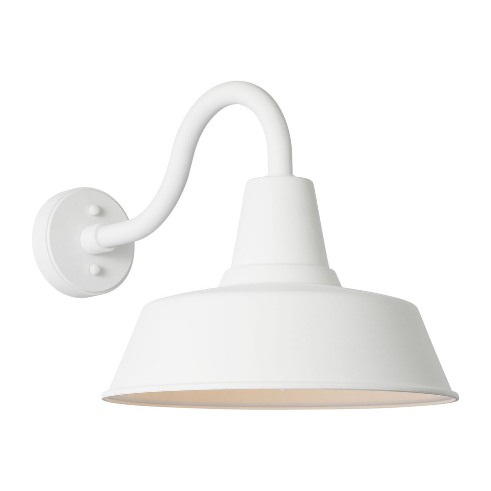 Visual Comfort Studio Canada - One Light Wall Lantern - Barn Light - Outdoor Textured White- Union Lighting Luminaires Decor