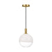 Visual Comfort Studio Canada - One Light Pendant - Torian - Burnished Brass- Union Lighting Luminaires Decor