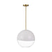Visual Comfort Studio Canada - One Light Pendant - Torian - Burnished Brass- Union Lighting Luminaires Decor