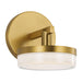 Visual Comfort Studio Canada - LED Wall Sconce - Khan - Burnished Brass- Union Lighting Luminaires Decor