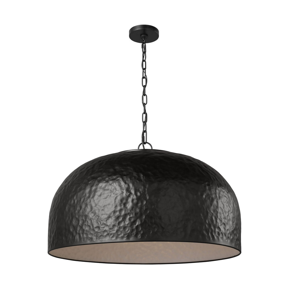 Visual Comfort Studio Canada - One Light Pendant - Buckner - Aged Iron- Union Lighting Luminaires Decor