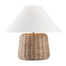 Visual Comfort Studio Canada - One Light Table Lamp - Dumar - Blonde Rattan- Union Lighting Luminaires Decor