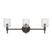 Visual Comfort Studio Canada - Three Light Vanity - Hartley - Aged Iron- Union Lighting Luminaires Decor