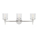 Visual Comfort Studio Canada - Three Light Vanity - Hartley - Polished Nickel- Union Lighting Luminaires Decor