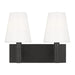 Visual Comfort Studio Canada - Two Light Vanity - Beckham Classic - Aged Iron- Union Lighting Luminaires Decor